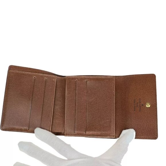 LOUIS VUITTON Porte Monnaie Billet Carte Credit Wallet Monogram M61652 66SJ045 - Picture 10 of 16